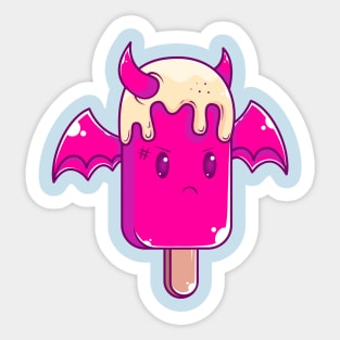 Ice Goth Summer Sticker